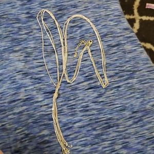 Triple strand necklace